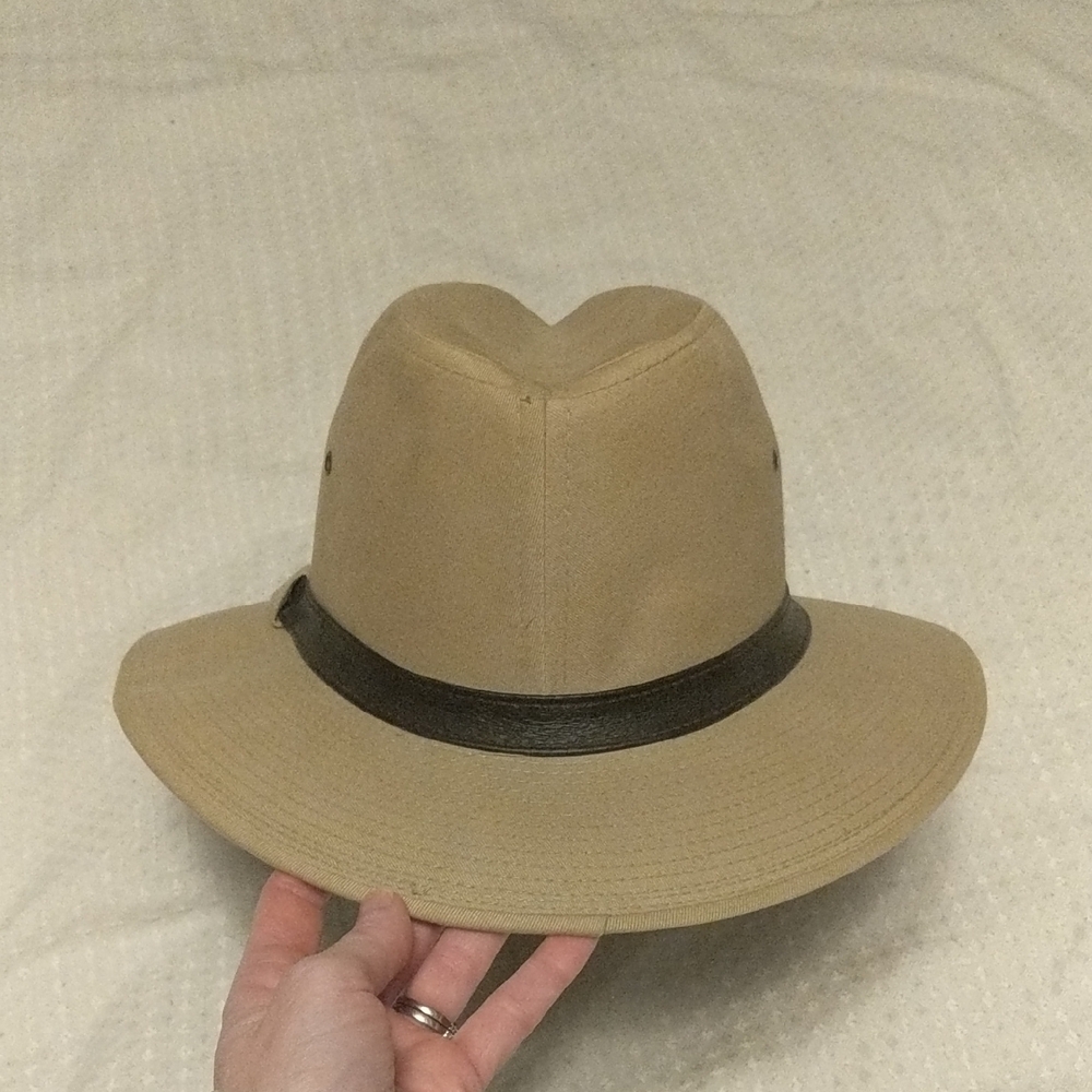 Mallory by Stetson Tan Fedora Hat - Picture 7 of 8